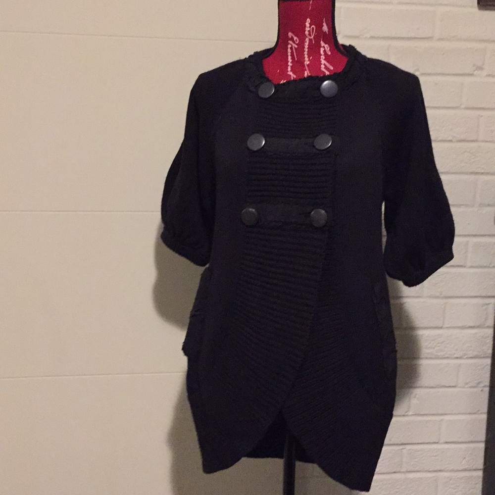 Nanette Lepore Military Inspired Sweater - XS